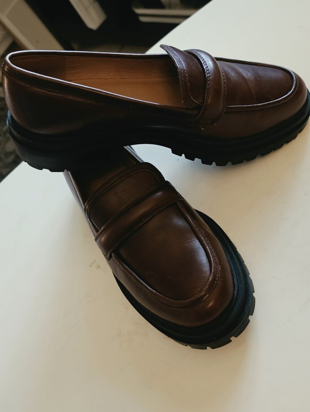 Madewell the Bradley Lugsole Loafer Sz 9 - Picture 9 of 11